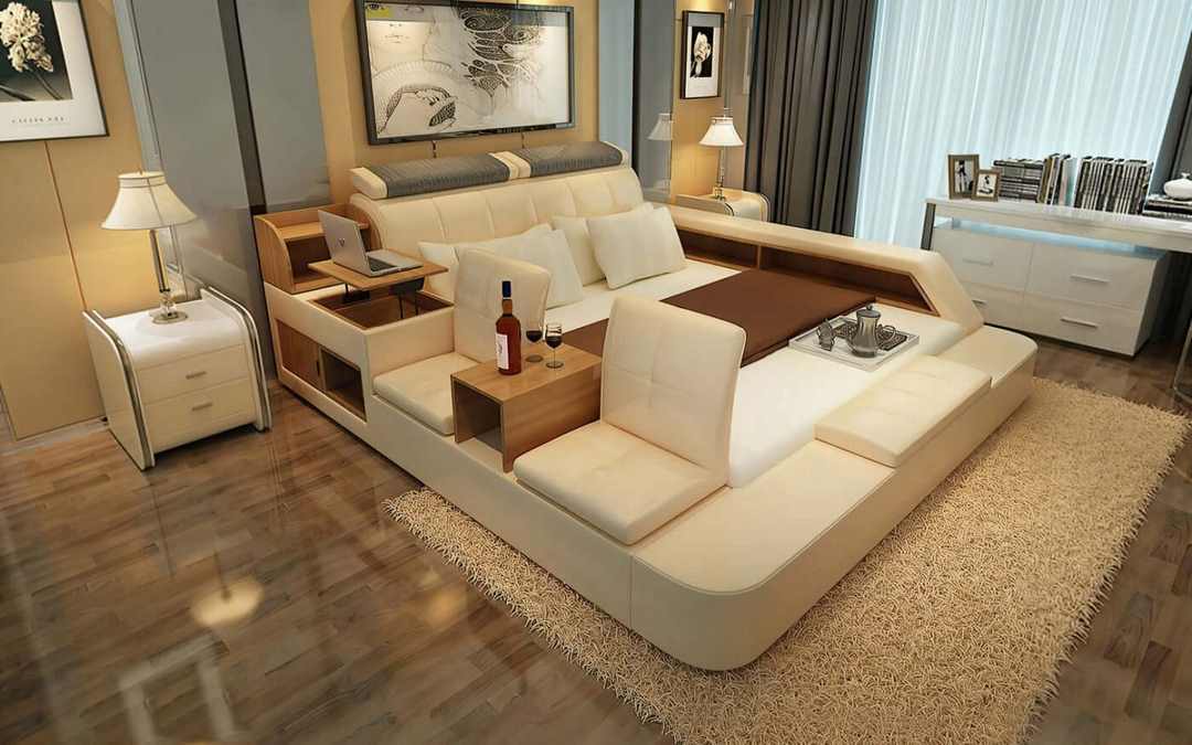 Sofa Giường gỗ thông minh – giải pháp cho phòng khách nhỏ